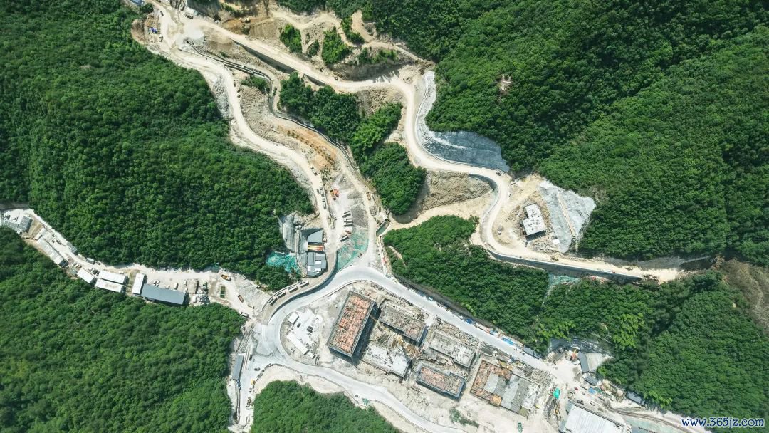 邮储银行贷款支握的浙江山河抽水蓄能电站面貌